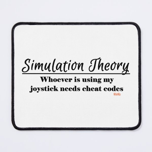 Item preview, Simulation Theory - WhimWiz Funny & Quirky Gift Ideas designed and sold by WhimWiz.