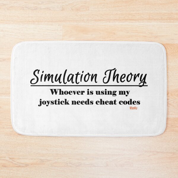 Item preview, Simulation Theory - WhimWiz Funny & Quirky Gift Ideas designed and sold by WhimWiz.