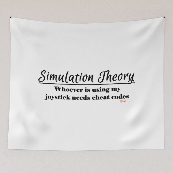 Item preview, Simulation Theory - WhimWiz Funny & Quirky Gift Ideas designed and sold by WhimWiz.