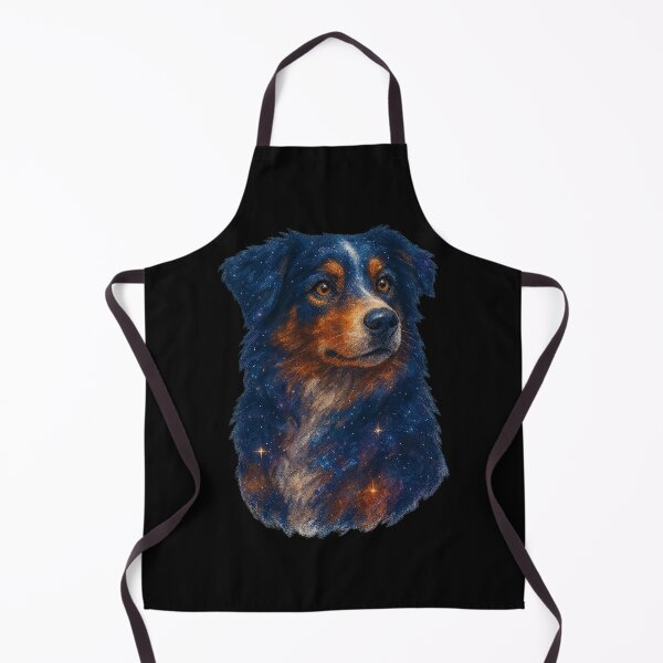 Item preview, Stargazer Border Collie – Cosmic Coat designed and sold by BadaBingBear.