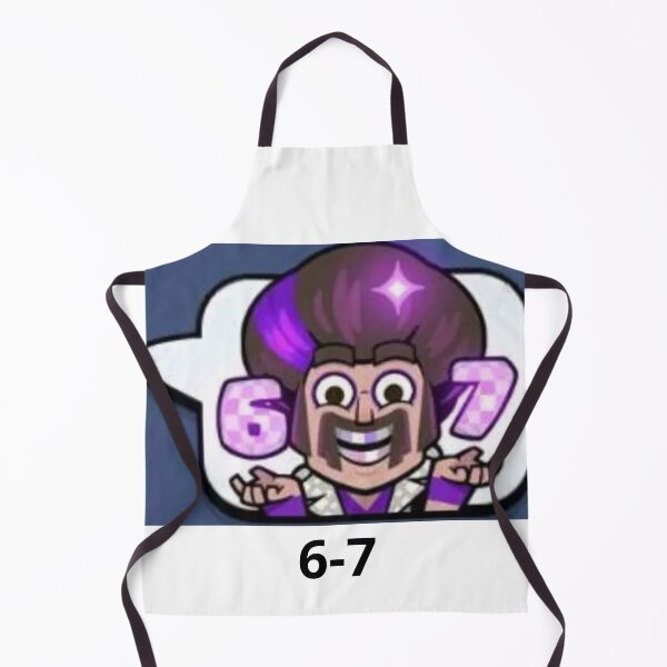 Item preview, 6-7 Emote Clash Royale Meme T-Shirt designed and sold by FreestyleStores.
