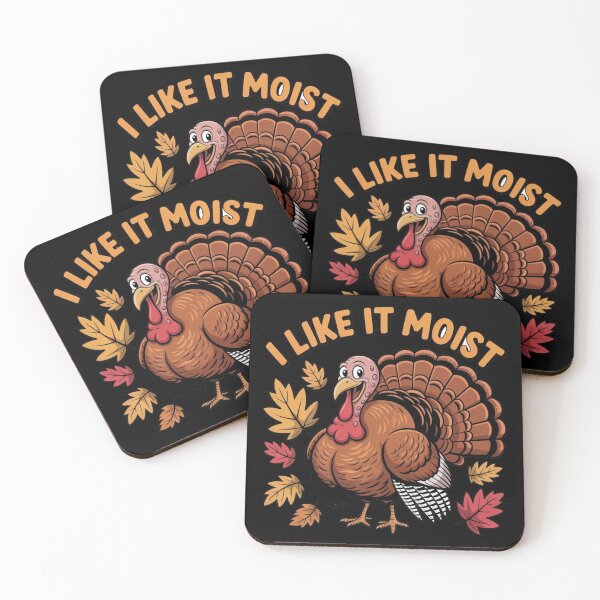 Item preview, Funny Turkey Day Quote – “I Like It Moist” Thanksgiving Gift Idea designed and sold by STEPHEN-KEMP.