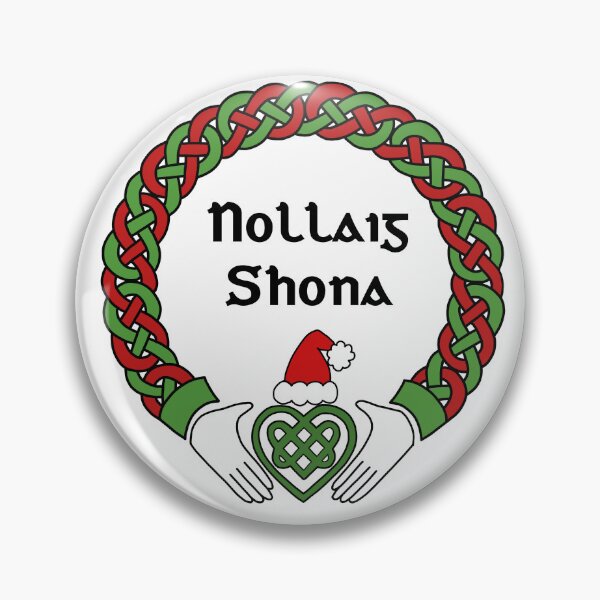Item preview, Nollaig Shona - Happy Christmas in Irish (as Gaeilge) designed and sold by Nyctolust.