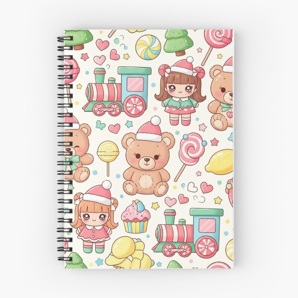 Item preview, Cute Holiday Pastel Characters designed and sold by jumpercat.