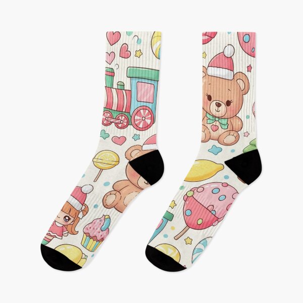 Item preview, Cute Holiday Pastel Characters designed and sold by jumpercat.