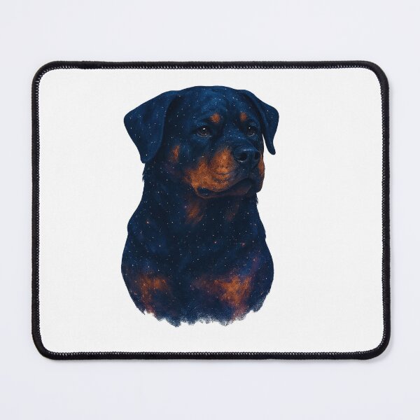 Item preview, Celestial Rottweiler – Galaxy Fur Portrait designed and sold by BadaBingBear.