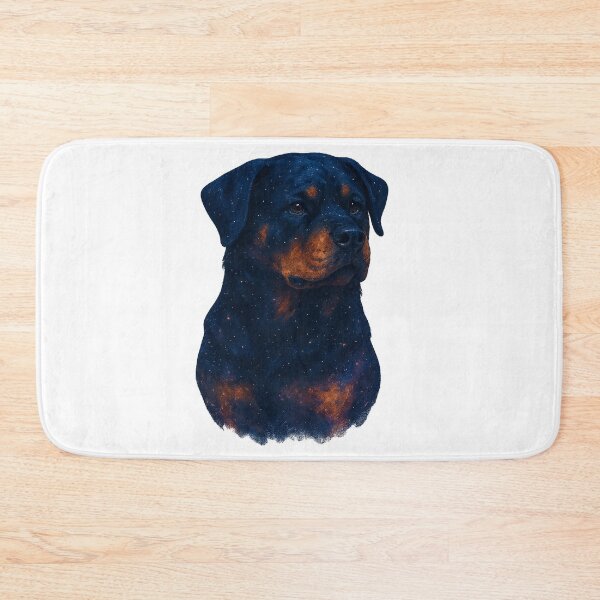 Item preview, Celestial Rottweiler – Galaxy Fur Portrait designed and sold by BadaBingBear.