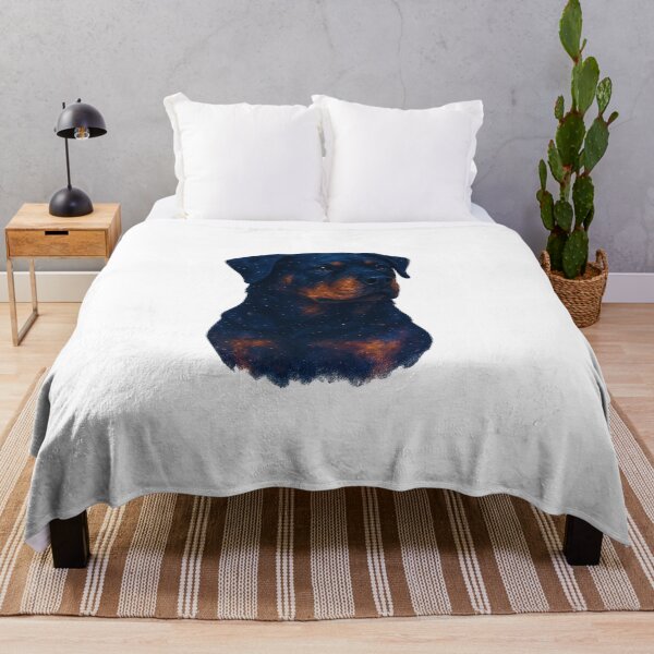 Item preview, Celestial Rottweiler – Galaxy Fur Portrait designed and sold by BadaBingBear.