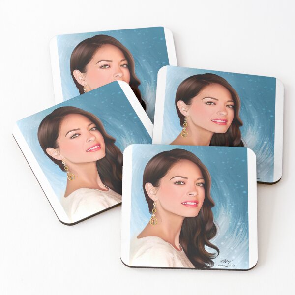 Item preview, Kristin Kreuk Portrait Painting  designed and sold by kelsey_fanart.