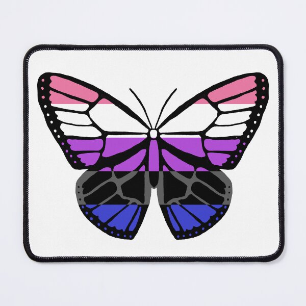 Item preview, Genderfluid pride butterfly designed and sold by Angry-viking.