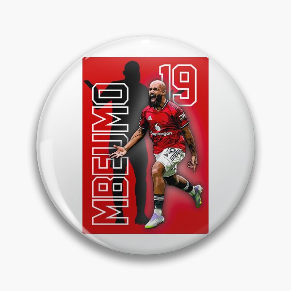 Item preview, Bryan Mbeumo – Manchester United No.19 Artwork by GrizzlyGFX | Ruthless Red Devil Finisher designed and sold by GrizzlyCollective.