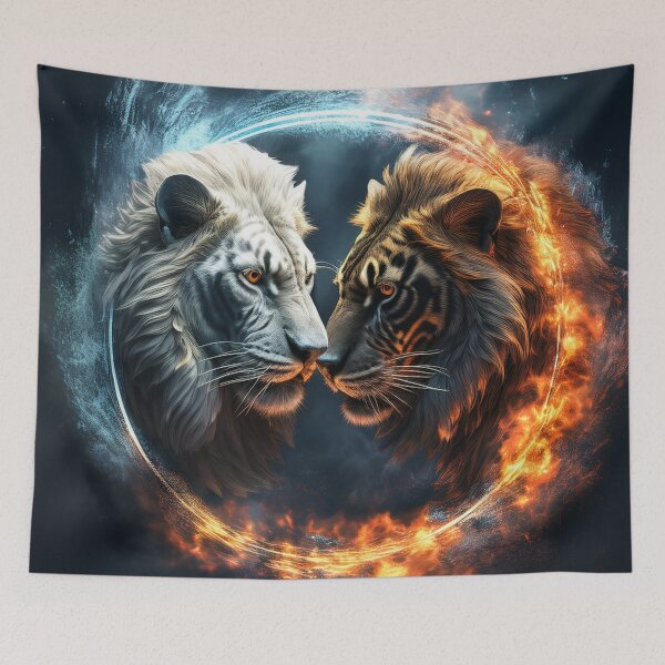 Item preview, TIGER LION designed and sold by JOTAMIKE.