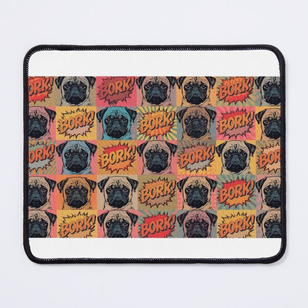 Item preview, pug bork! designed and sold by PugsRus.