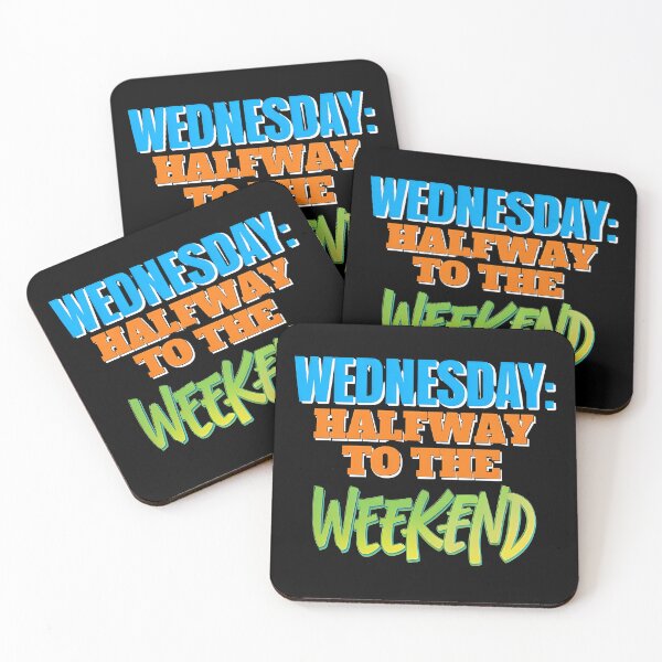 Item preview, Wednesday Halfway to the Weekend Funny Midweek T-Shirt designed and sold by GiftLore Studio.
