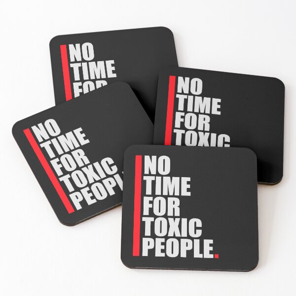Item preview, No Time Toxic People Boundaries Self Care Quote designed and sold by shirt-o-mat.