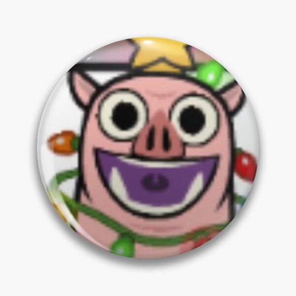 Item preview, Clash Royale Pig Laughing Emote CHRISTMAS SPECIAL EDITION designed and sold by FreestyleStores.