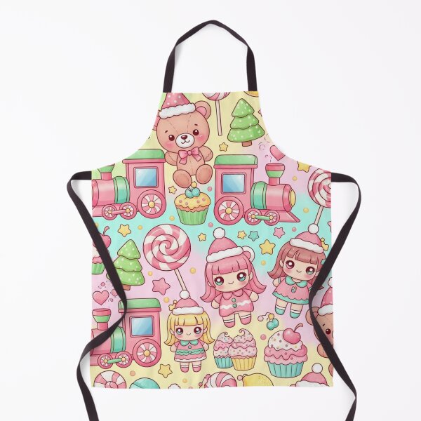 Item preview, Cute Kawaii Christmas Candyland Pattern designed and sold by jumpercat.