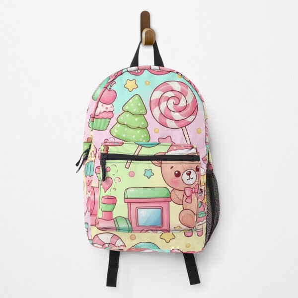 Item preview, Cute Kawaii Christmas Candyland Pattern designed and sold by jumpercat.