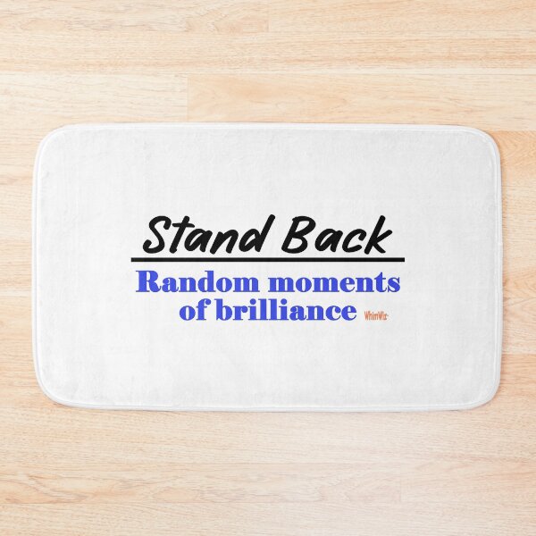 Item preview, Random Moments of Brilliance - WhimWiz Funny & Quirky Gift Ideas designed and sold by WhimWiz.