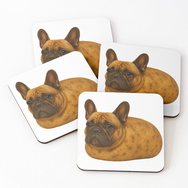 Item preview, French Bulldog with a potato body designed and sold by MrBooch.