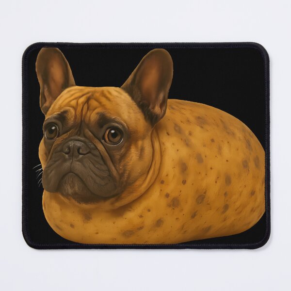 Item preview, French Bulldog with a potato body designed and sold by MrBooch.