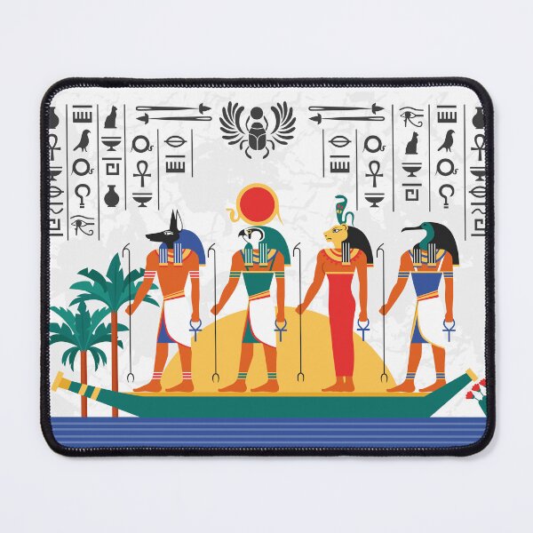 Item preview, Four ancient Egyptian deities designed and sold by AhaPrint.