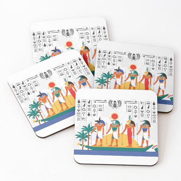 Item preview, Four ancient Egyptian deities designed and sold by AhaPrint.