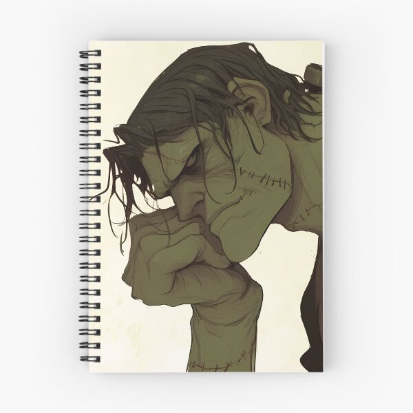Item preview, Melancholy Monster – Moody Stitched Creature Illustration designed and sold by Skolyak.