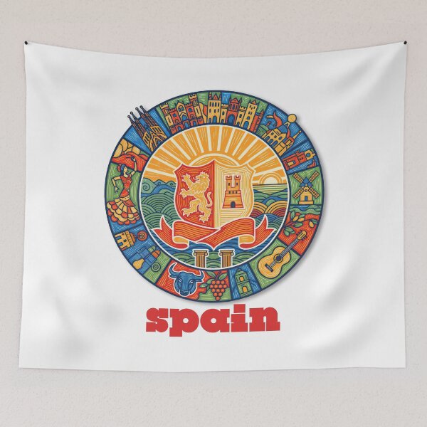 Item preview, Viva España: A Radiant Tribute to Spanish Culture designed and sold by ForeverPrintsOK.