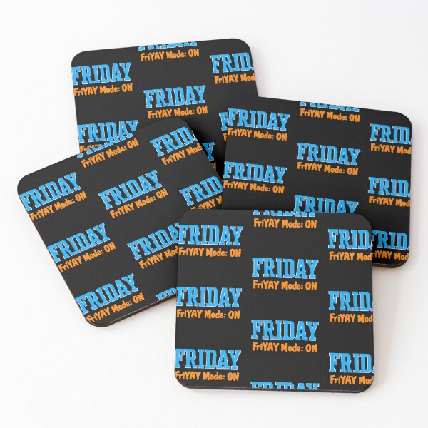 Item preview, Friday FriYAY Mode ON Funny Weekend Vibes T-Shirt designed and sold by GiftLore Studio.