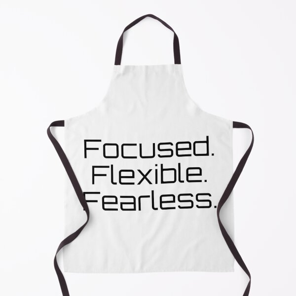 Item preview, Focused. Flexible. Fearless. designed and sold by Ninjacatoff.