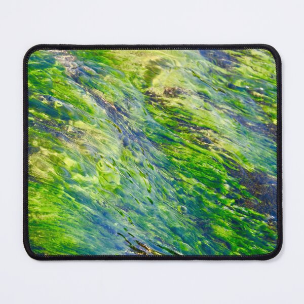 Item preview, Green sea of algae – intensity of the water / Swiss Artwork Photography designed and sold by Raphael Wolf.