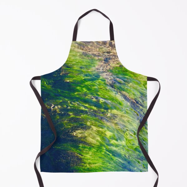 Item preview, Green sea of algae – intensity of the water / Swiss Artwork Photography designed and sold by Raphael Wolf.