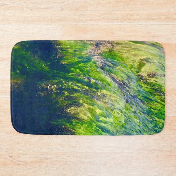 Item preview, Green sea of algae – intensity of the water / Swiss Artwork Photography designed and sold by Raphael Wolf.