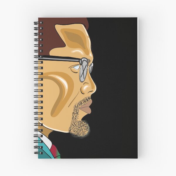 Item preview, Malcolm X designed and sold by Shayne Herrera.