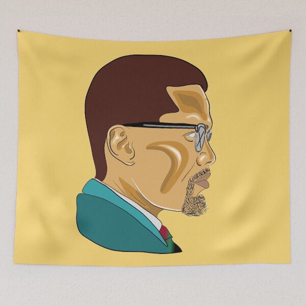 Item preview, Malcolm X designed and sold by Shayne Herrera.