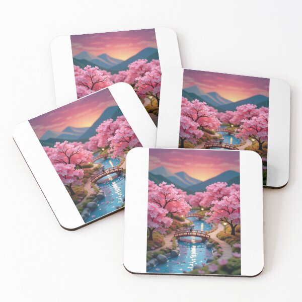 Item preview, Pink trees designed and sold by di-Vera-Rosati.
