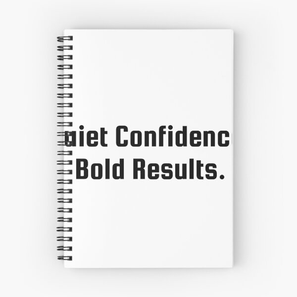 Item preview, Quiet Confidence. Bold Results. designed and sold by Ninjacatoff.