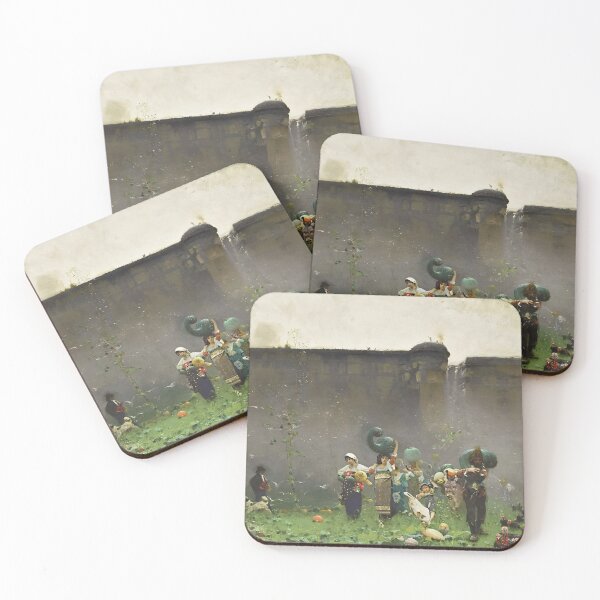Item preview, Francesco Paolo Michetti. The Pumpkin Harvest. designed and sold by likiska.