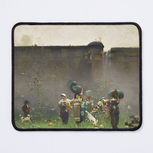 Item preview, Francesco Paolo Michetti. The Pumpkin Harvest. designed and sold by likiska.