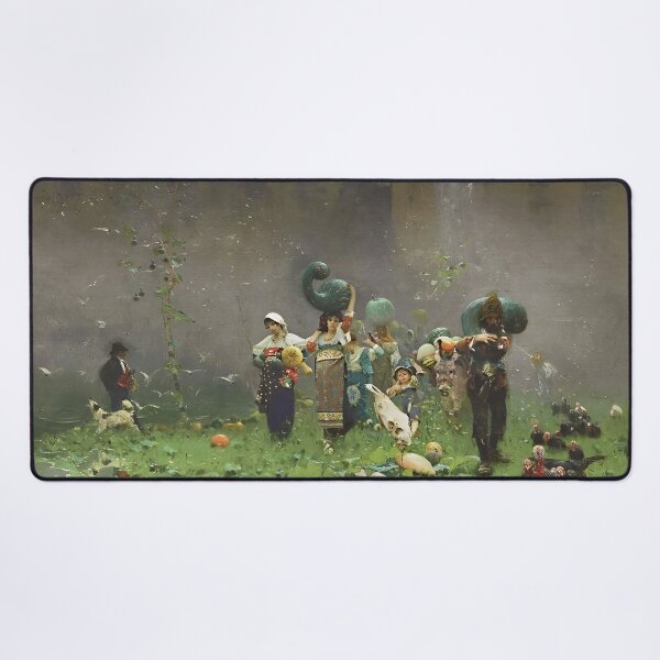 Item preview, Francesco Paolo Michetti. The Pumpkin Harvest. designed and sold by likiska.