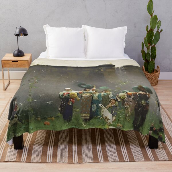 Item preview, Francesco Paolo Michetti. The Pumpkin Harvest. designed and sold by likiska.