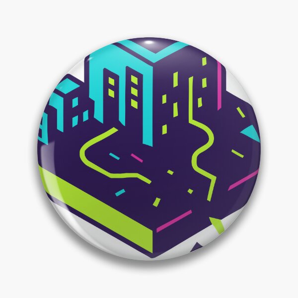Artikelvorschau, Neon Skyline Rift • Isometrischer Cyber-Portal-Ausbruch entworfen und verkauft von DSGIN4YOU.