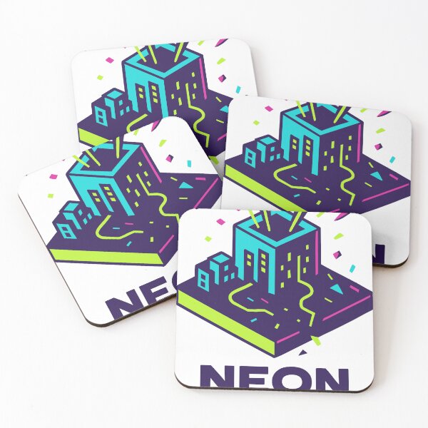 Item preview, Neon Skyline Rift • Isometric Cyber Portal Burst designed and sold by DSGIN4YOU.