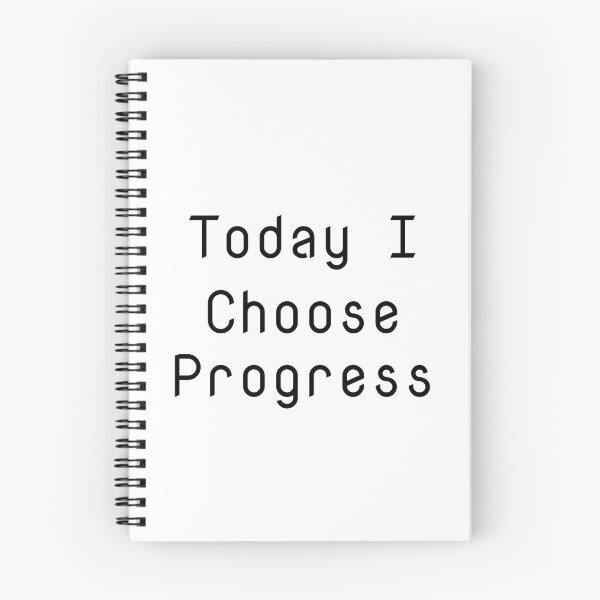Item preview, Today I Choose Progress designed and sold by Ninjacatoff.