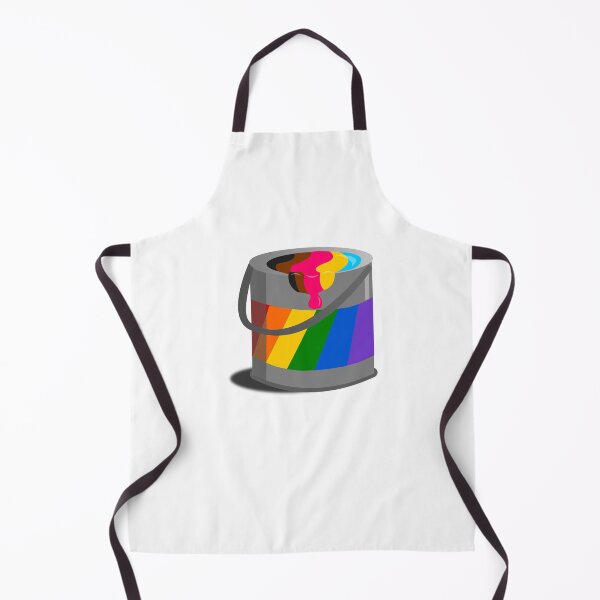 Item preview, Proud Paint Polygender Flag in a Bucket designed and sold by HarveyHandcraftsandDesigns.