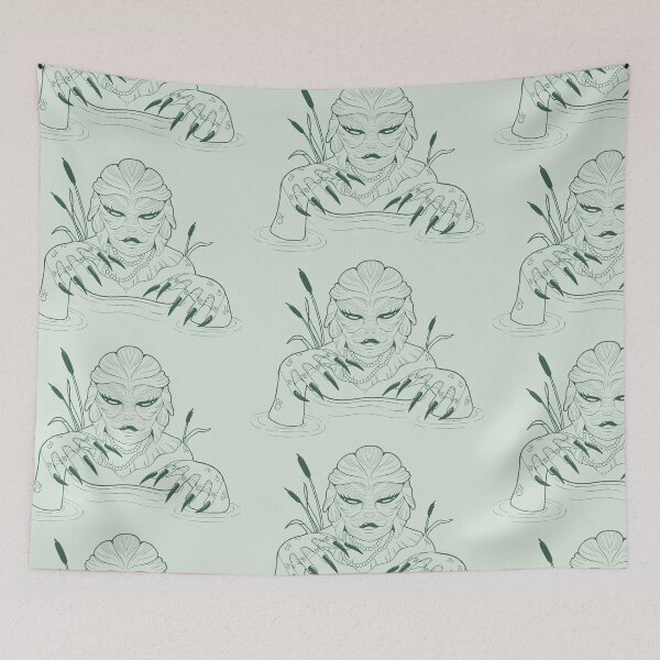 Item preview, Creature from the Glam Lagoon designed and sold by AlexMathews.
