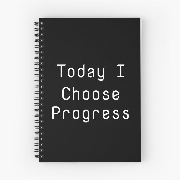 Item preview, Today I Choose Progress designed and sold by Ninjacatoff.