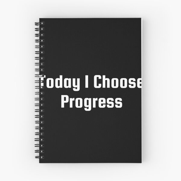 Item preview, Today I Choose Progress designed and sold by Ninjacatoff.