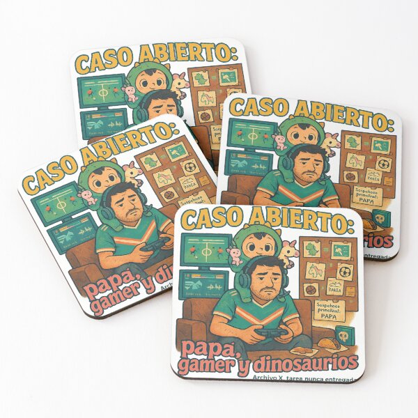Item preview, Caso Abierto: Papá Gamer y Dinosaurios Dad Gamer designed and sold by POD DYNASTY.
